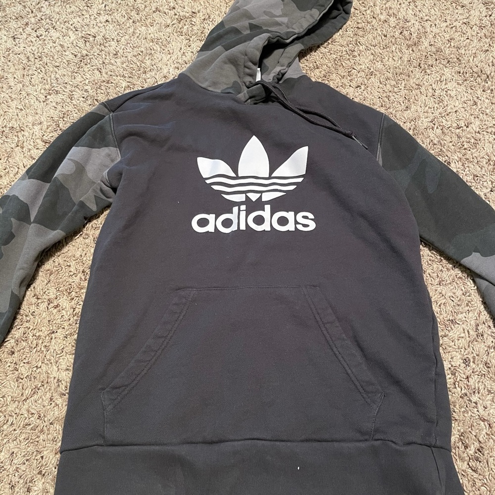 Adidas camo hoodie